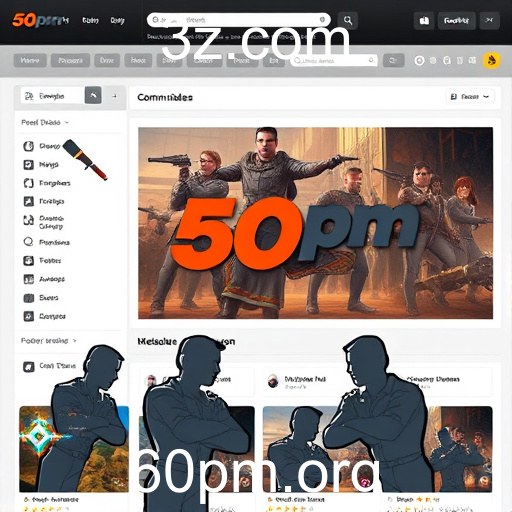 Explorando a Categoria 'Comunidade' no Site de Jogos '60pm'